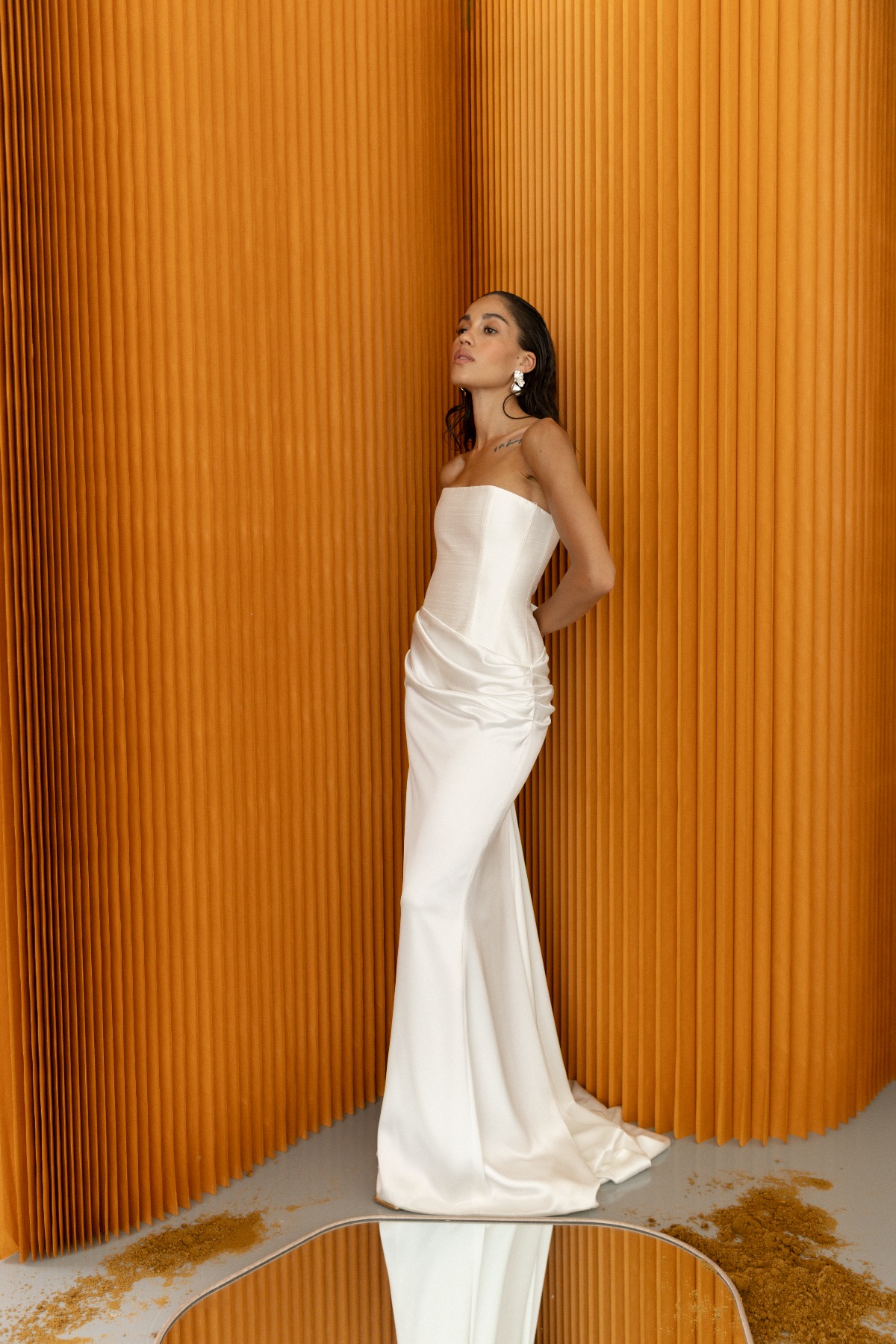 robe de mariée Bon Bridé disponible chez Melody Nelson à Erpent, Namur, Belgique