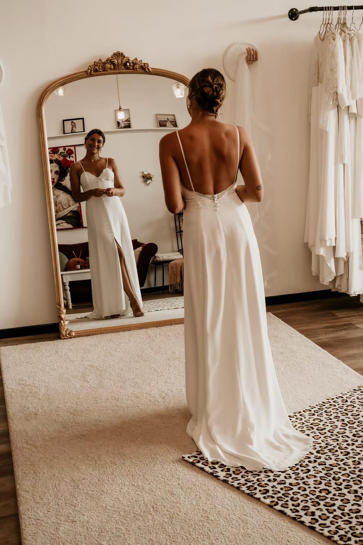 robe de mariée Claudine création disponible chez Melody Nelson à Erpent, Namur, Belgique